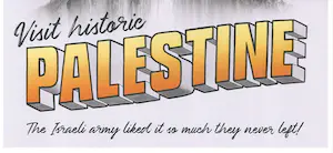 Banksy - "Visit Historic Palestine"- poster Walled off Hotel Bethlehem kopen? Bied vanaf 225!
