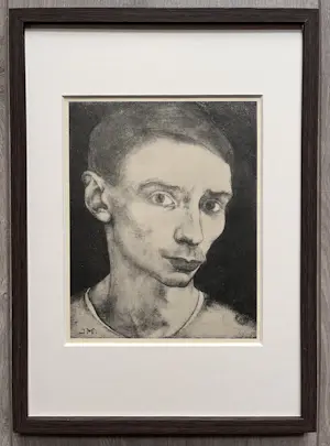 Jan Mankes - Originele Heliogravure Zelfportret 1923 kaufen? Bieten Sie von 120!