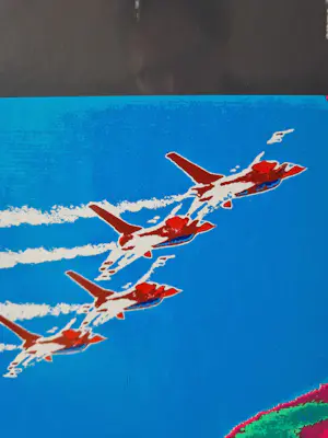 Henk van der Vet - zeefdruk ter gelegenheid van de 200ste F16-jager door Fokker kopen? Bied vanaf 10!