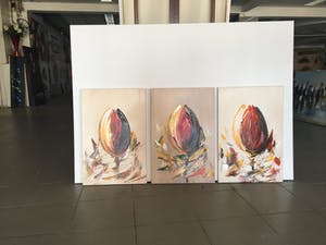 Gena Genadyj - Tulpen “ Drie Luik “ kopen? Bied vanaf 180!