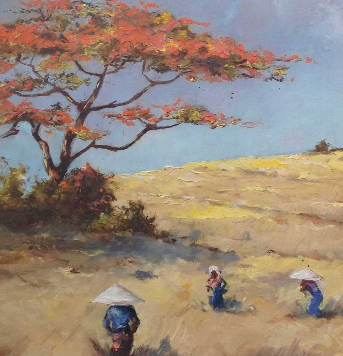 Niet of onleesbaar gesigneerd - B14, Indonesisch Landschap kopen? Bied vanaf 1!