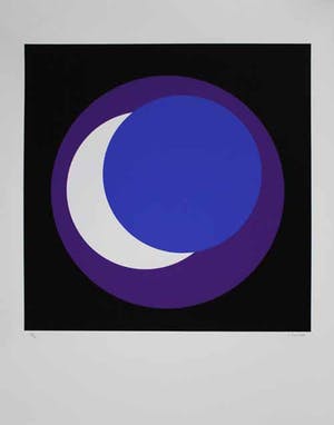 Genevieve Claisse - Abstracte compositie - Giclée 2015 - handgesigneerd - oplage 40 kopen? Bied vanaf 155!