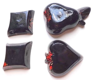 Vincenzo Nason - V. Nason eC - Aventurine Black and Copper Vintage Astrays (4x) kopen? Bied vanaf 1!