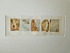 Marion Bloem - handgekleurde Ets & Aquatint - "Papier zes bij acht" - unica (1/1) exemplaar kopen? Bied vanaf 34!