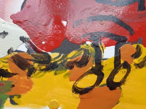 Peter Klashorst - Gemengde techniek - Handgesigneerd !!! kopen? Bied vanaf 90!