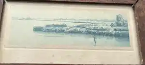 AcheterDirk Harting - Waterkant, gesigneerde ets, circa 1935? Enchérissez de 35!