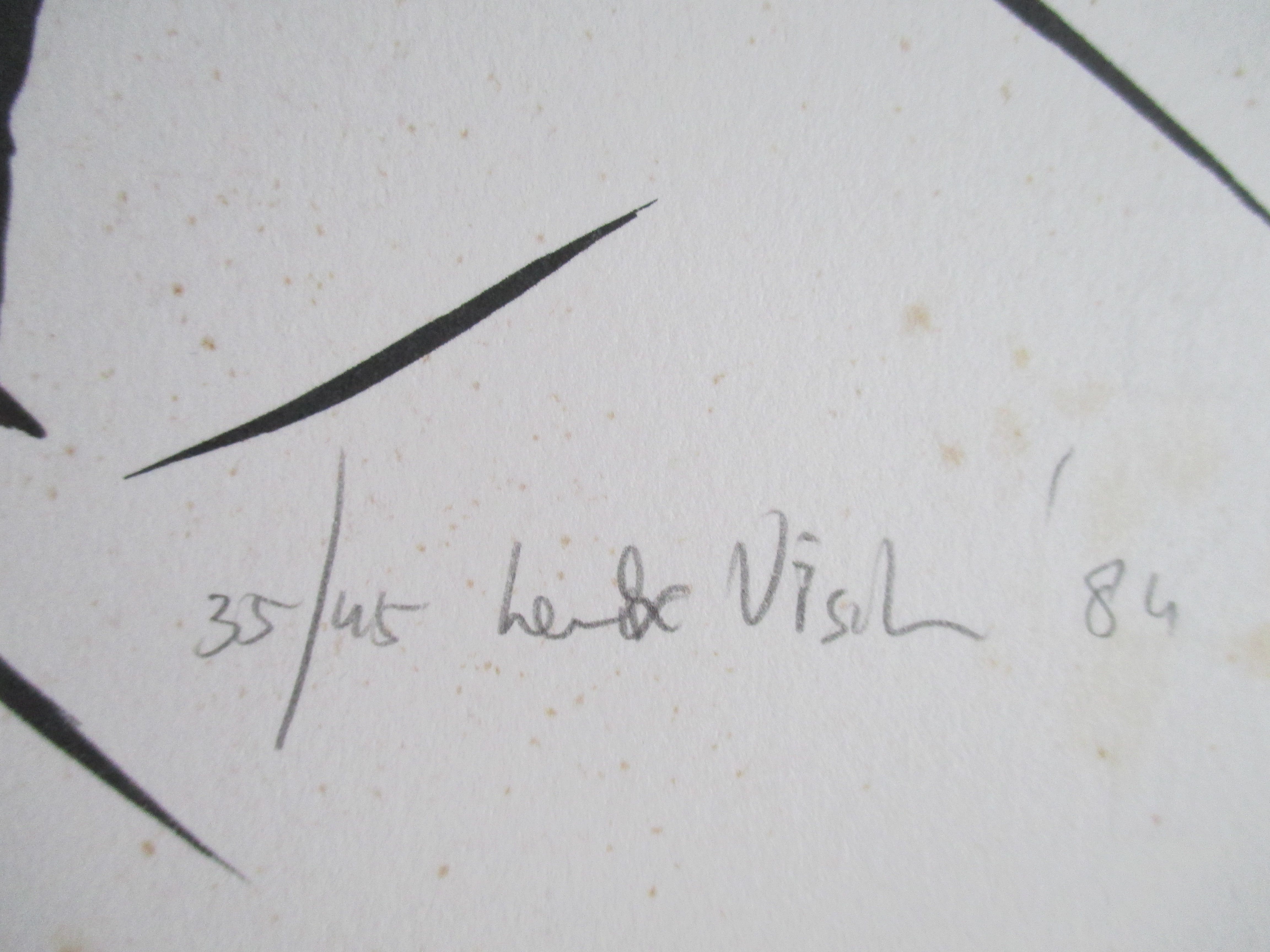 Henk Visch - Litho "Ontwapend" kopen? Bied vanaf 1!