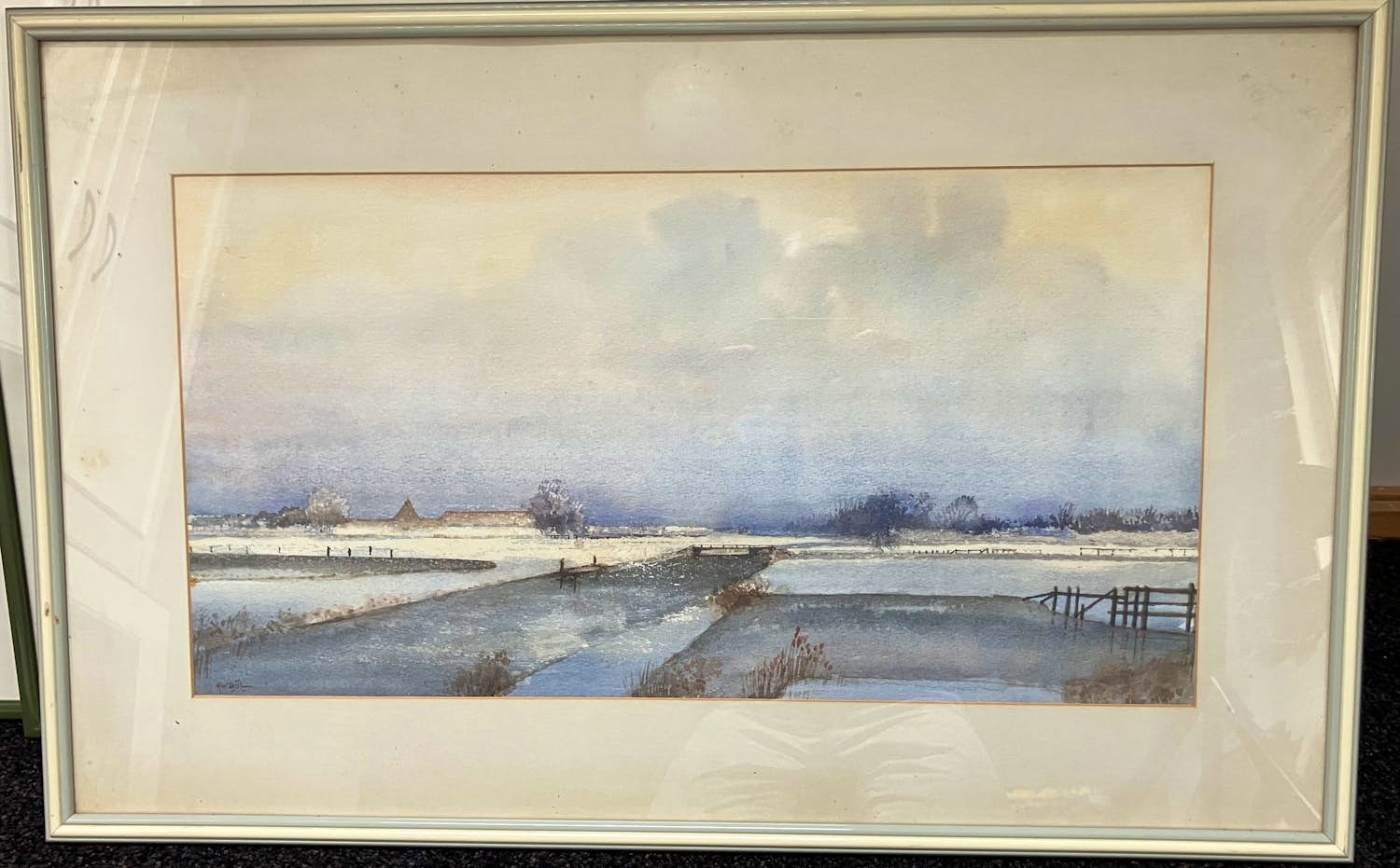 Huib Bijl - Winterlandschap kopen? Bied vanaf 100!