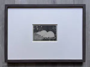 AcheterJan Mankes - Originele Heliogravure 2 Muizen 1923? Enchérissez de 120!
