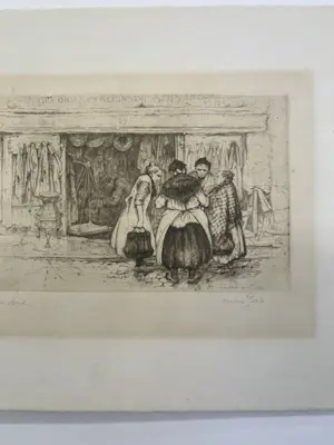 Anton Pieck - Figuren in de Jordaan, Amsterdam, eigen druk, handgesigneerd kopen? Bied vanaf 120!