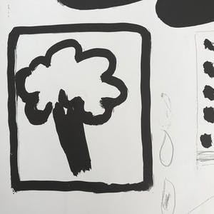 Reinier Lucassen - Gesigneerde litho - "KUIFJE" - 1966 - 22/50 - zelden aangeboden! kopen? Bied vanaf 75!