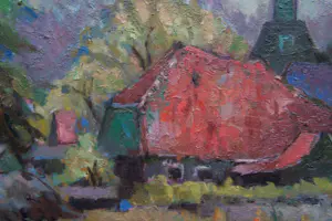 Frans Schoorl - Dorpsgezicht kopen? Bied vanaf 75!