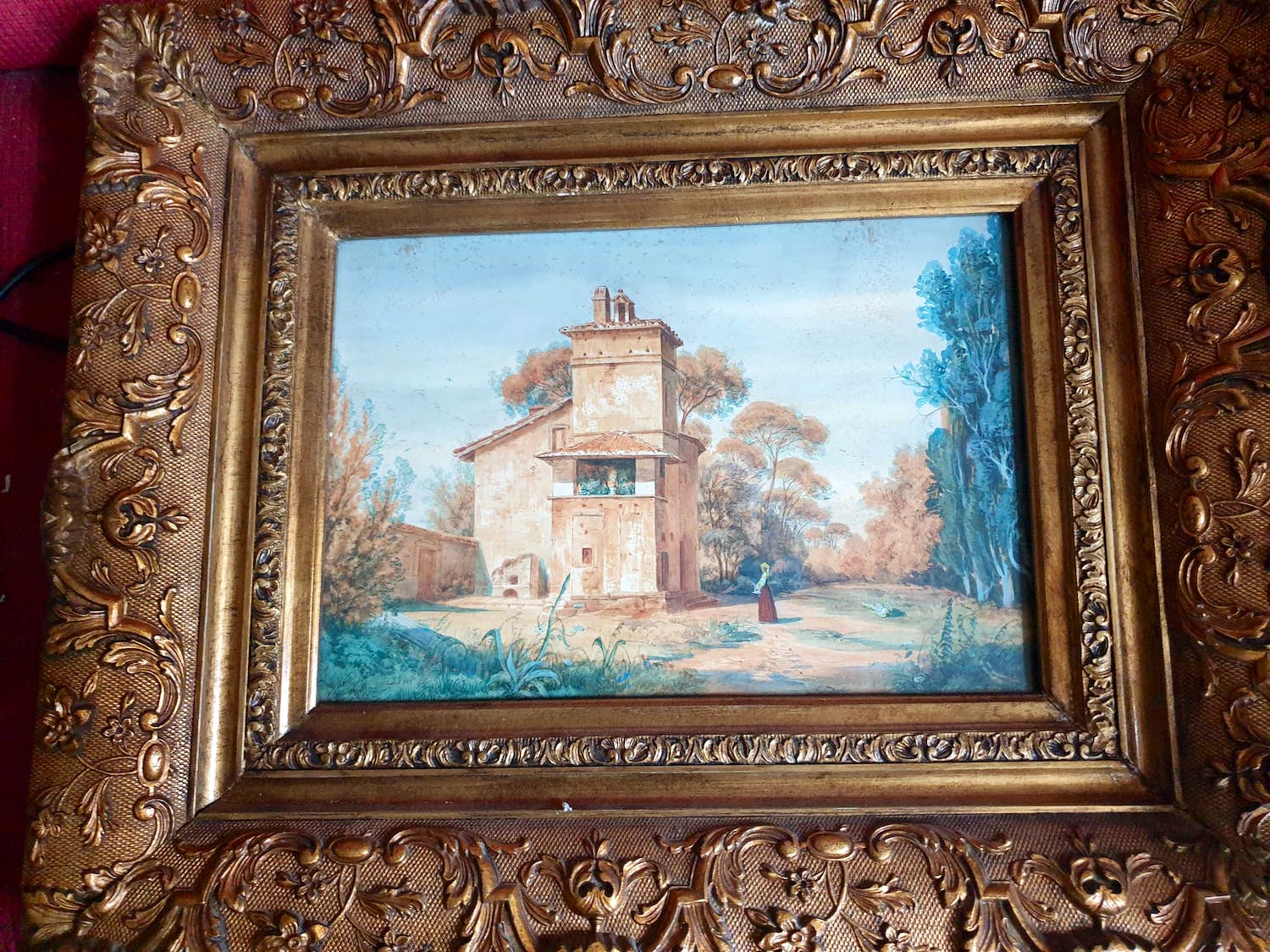 Nikolai Ivanovich Jurasov - Huis in landschap verkocht voor € 375!