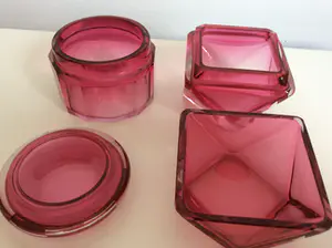 Moser - 2 Facet geslepen glas objecten kopen? Bied vanaf 10!