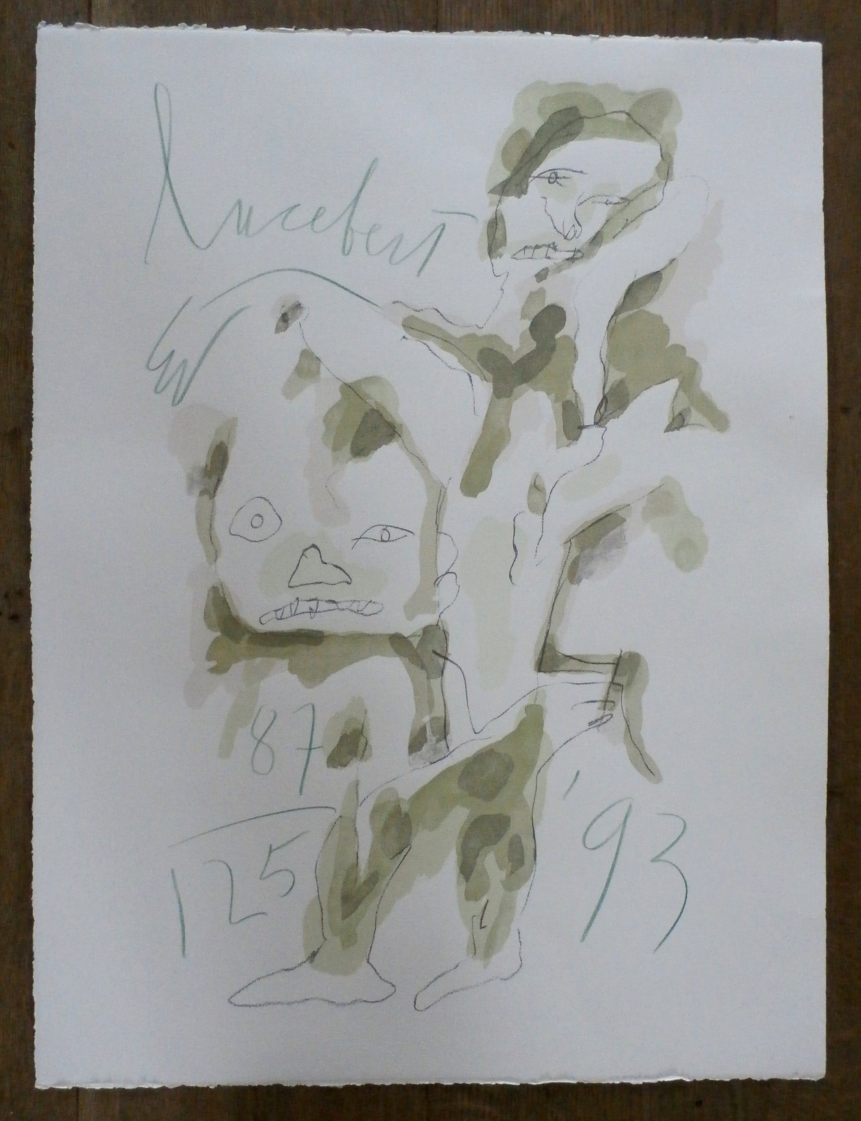 Lucebert - steendruk - 1993 kopen? Bied vanaf 199!