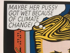 Jack Vissers - Maybe her pussy - offset, handgesigneerd kopen? Bied vanaf 50!