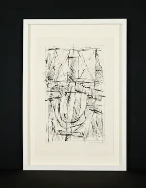 Jan Schoonhoven - Prachtige zeefdruk - gesigneerd & genummerd - fraai ingelijst kopen? Bied vanaf 450!