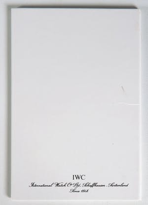 IWC - (Rosé verguld) zilver, Zakhorloge met houder en stamboekje kopen? Bied vanaf 850!