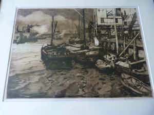 Jan Sirks - Haven in Rotterdam verkocht voor € 85!