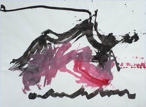 Anton Heyboer - Abstracte compositie | Unica | Zeer groot kopen? Bied vanaf 265!
