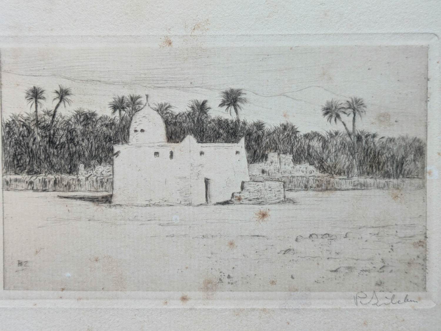 Philip Zilcken - 1910 - Marabout de Sidi-Zarzour (Biskra) kopen? Bied vanaf 25!