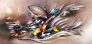 Gena - Abstract Balance verkocht voor € 250!