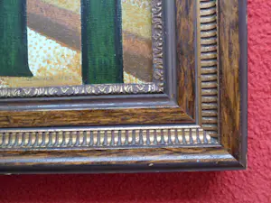 Jan Verheyen - Het prater te Wenen.Naïeve kunst. kopen? Bied vanaf 495!