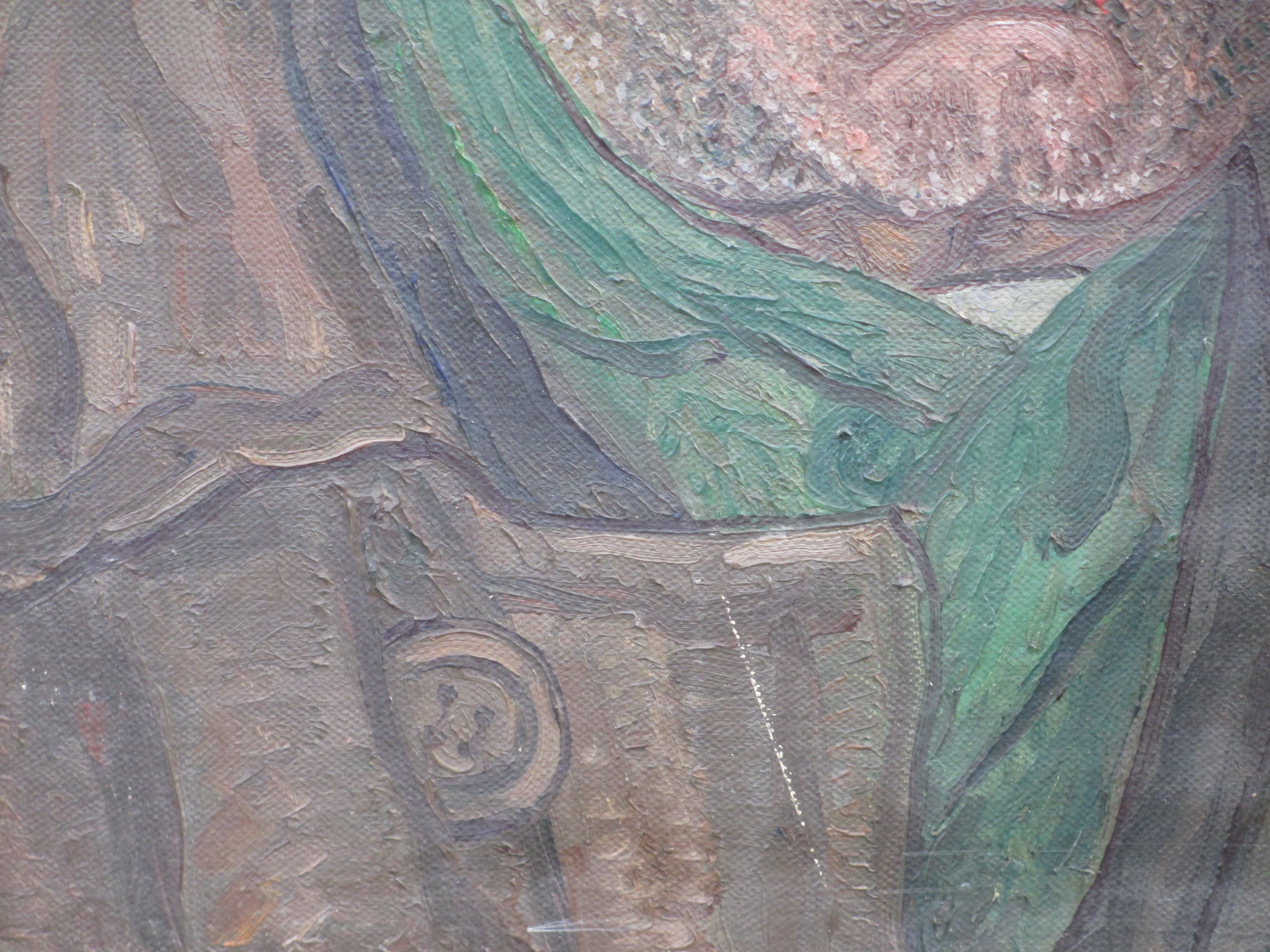 Jakob Nieweg - Portret man met baard en sjaal - Olieverf op doek 1928 kopen? Bied vanaf 250!