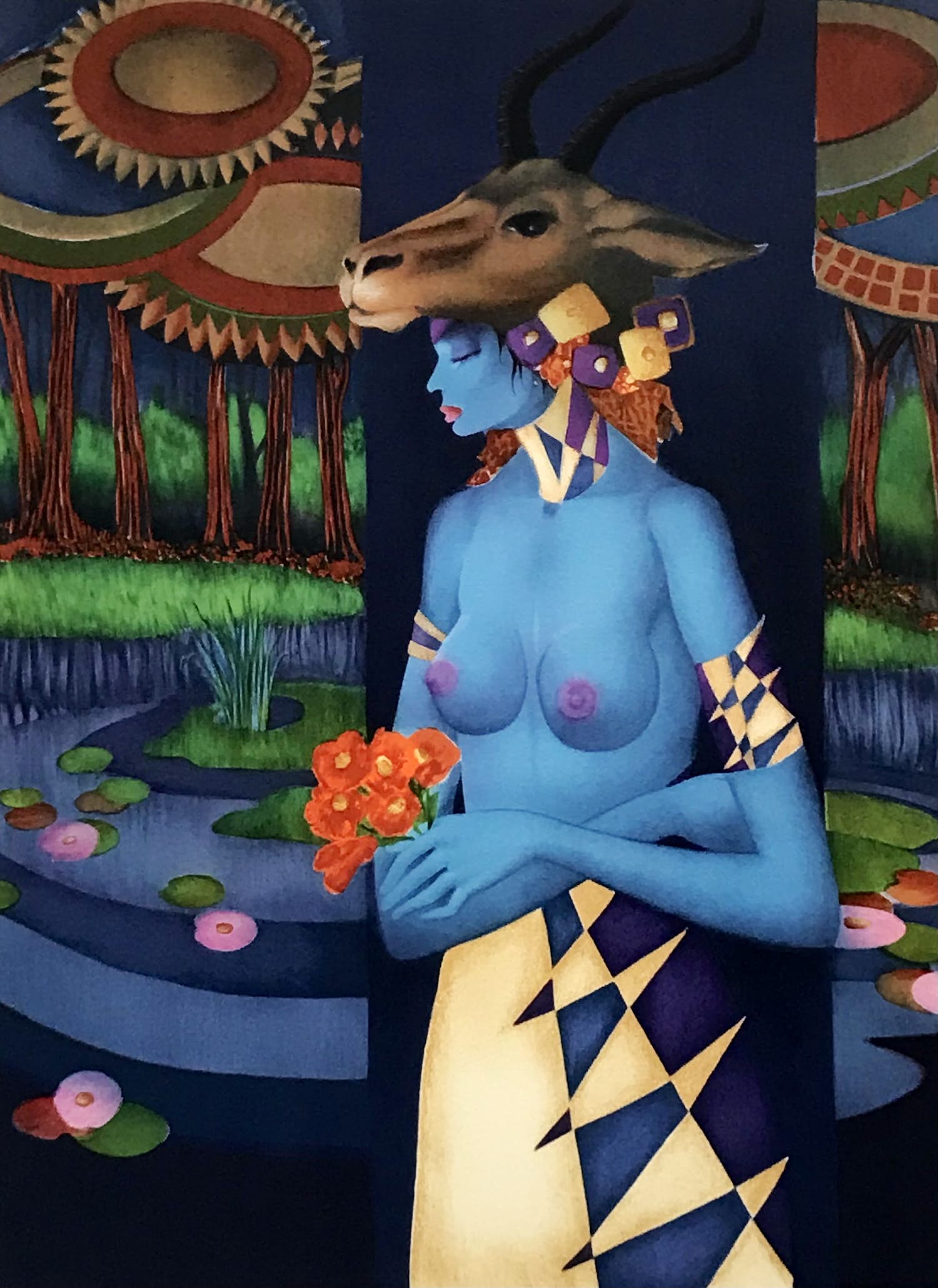 Jef van Tuerenhout - Naakte vrouw verkocht voor € 85!