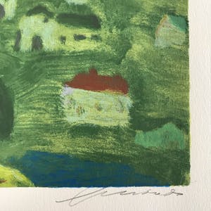 Eugene Brands - Gesigneerde zeefdruk uit 1995 - "Aan Eugenie" kopen? Bied vanaf 195!