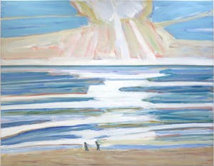 Paul Overhaus - Olieverf op doek, Schittering van de zon - Ingelijst (Zeer groot) kopen? Bied vanaf 250!