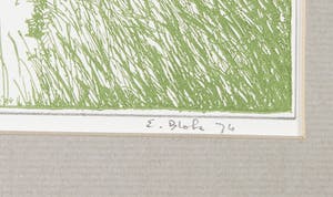 Ernst Blok - Hoogdruk, Z.T. Slootje in weiland kopen? Bied vanaf 30!