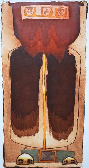 Liesbeth Rahder - Kleurets (epreuve) ~ Boven- en onderwereld ~ verkocht voor € 65!