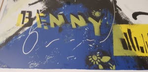 Herman Brood - Benny - ingelijst - 150 ex. kopen? Bied vanaf 1!