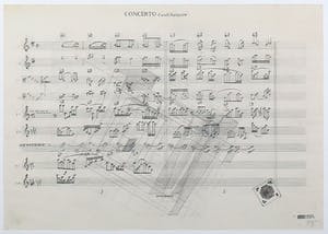 Wim Smits - Potlood, Concerto d'architecture - Ingelijst kopen? Bied vanaf 1!