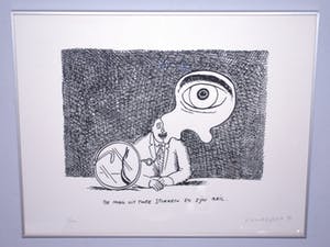 Kamagurka - ...de man uit 2 stukken...zeefdruk uit 1990 kopen? Bied vanaf 125!