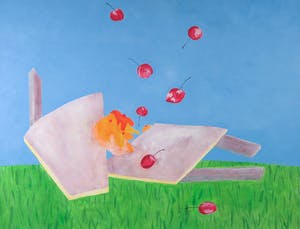 Jaap Kuijpers - Olieverf op doek, Crash (Groot) kopen? Bied vanaf 1!