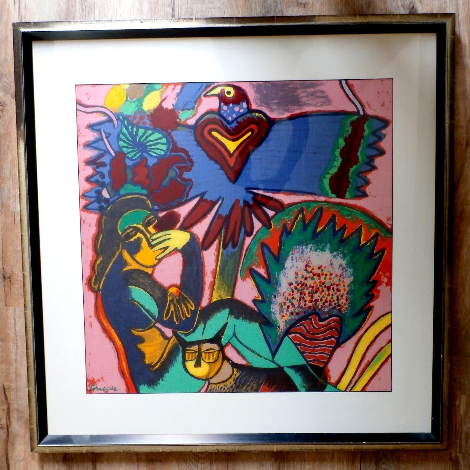 Corneille - Zeefdruk op katoenzijde kopen? Bied vanaf 125!