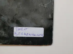 Theo Beerendonk - Originele etsplaat met cubistische vrouw - jaren '60 kopen? Bied vanaf 150!