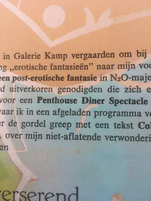 Simon Vinkenoog - Erotische Typografie in Litho - De drie gratiën 1986 kopen? Bied vanaf 1!