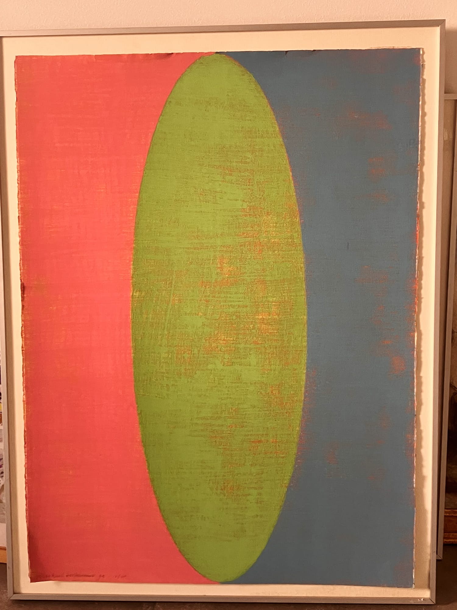 Michael Berkhemer - Groen ovaal verkocht voor € 99!