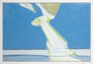 Paul Overhaus - Olieverf op doek, Zonnestraal - Ingelijst kopen? Bied vanaf 50!