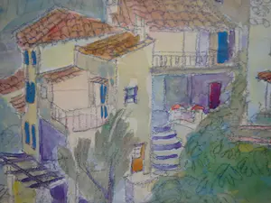 Jos van den Berg - dorpje Cagnes (Frankrijk) kopen? Bied vanaf 60!