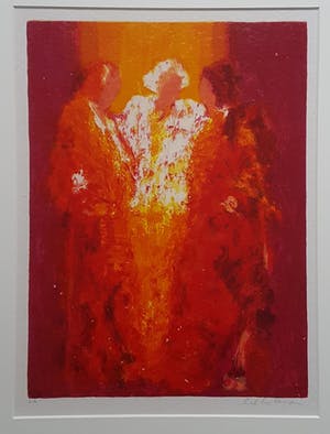 Wil Willemsen - Litho op papier kopen? Bied vanaf 75!