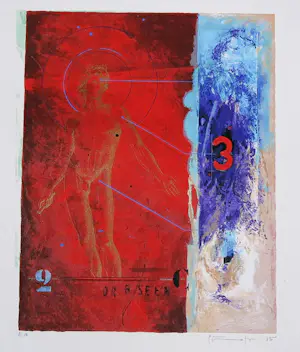 Piotr Konkel - Lot van 7 zeefdrukken op geschept papier, Verschillende titels kopen? Bied vanaf 75!