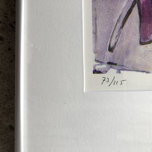 Lex Grote - 2 Prachtige zeefdrukken in alluminium lijst. kopen? Bied vanaf 65!