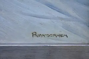 Piet van der Hem - Fazanten in de sneeuw kopen? Bied vanaf 1200!