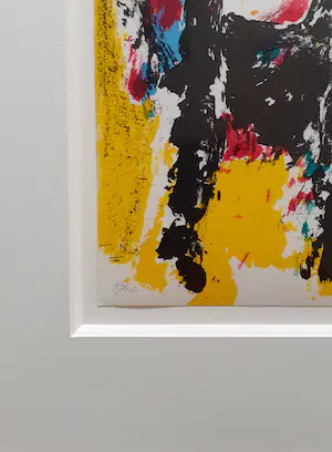 Eugène Brands - Kleurrijke litho (prachtig gelijst) kopen? Bied vanaf 299!