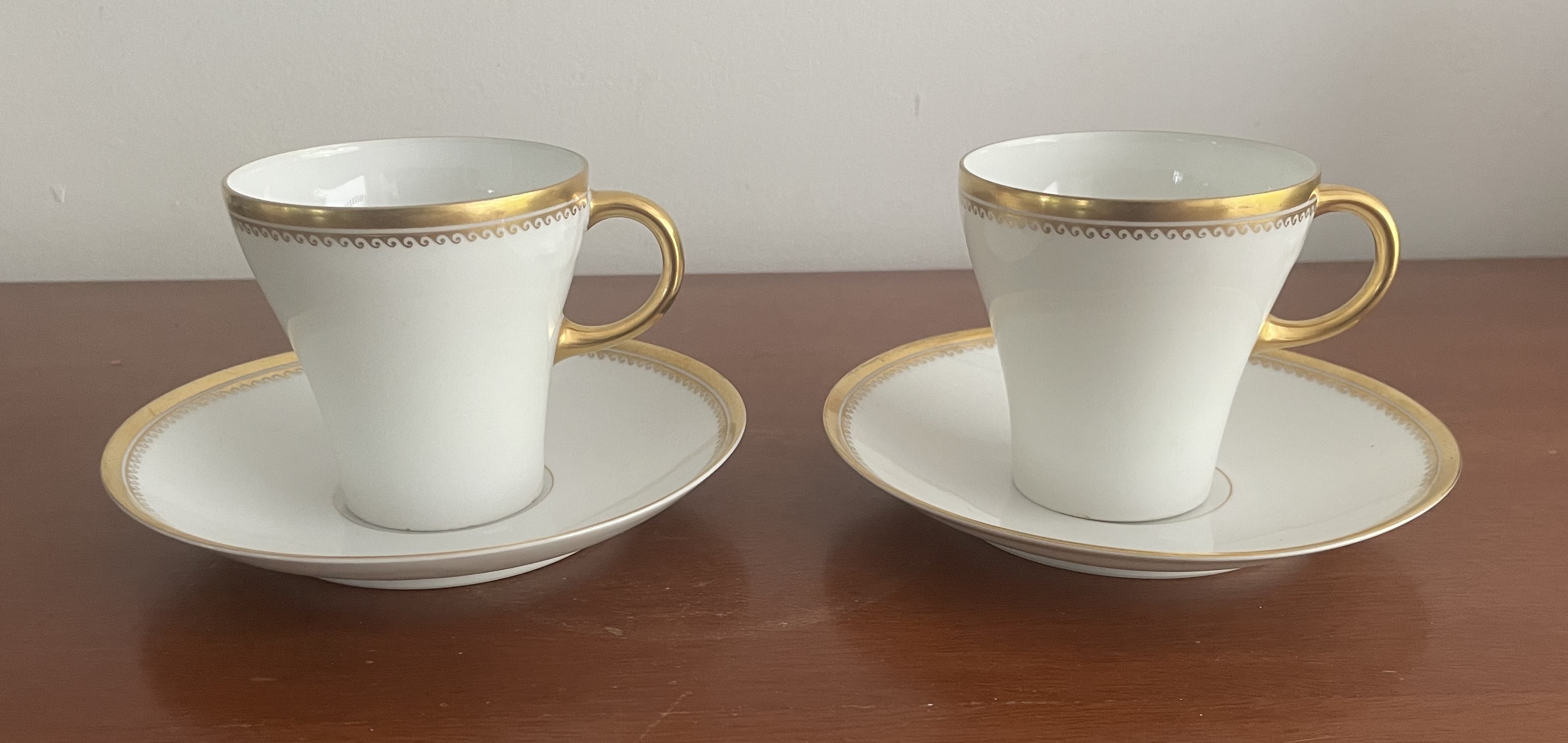 Rosenthal - Twee antieke Secession porseleinen kop- en schotels kaufen? Bieten Sie von 20!