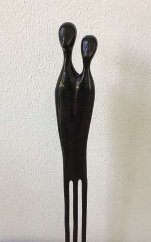 Louise Hederstrom - Sculptuur “ TWEE-EENHEID. 43 cm hoog ! kopen? Bied vanaf 75!